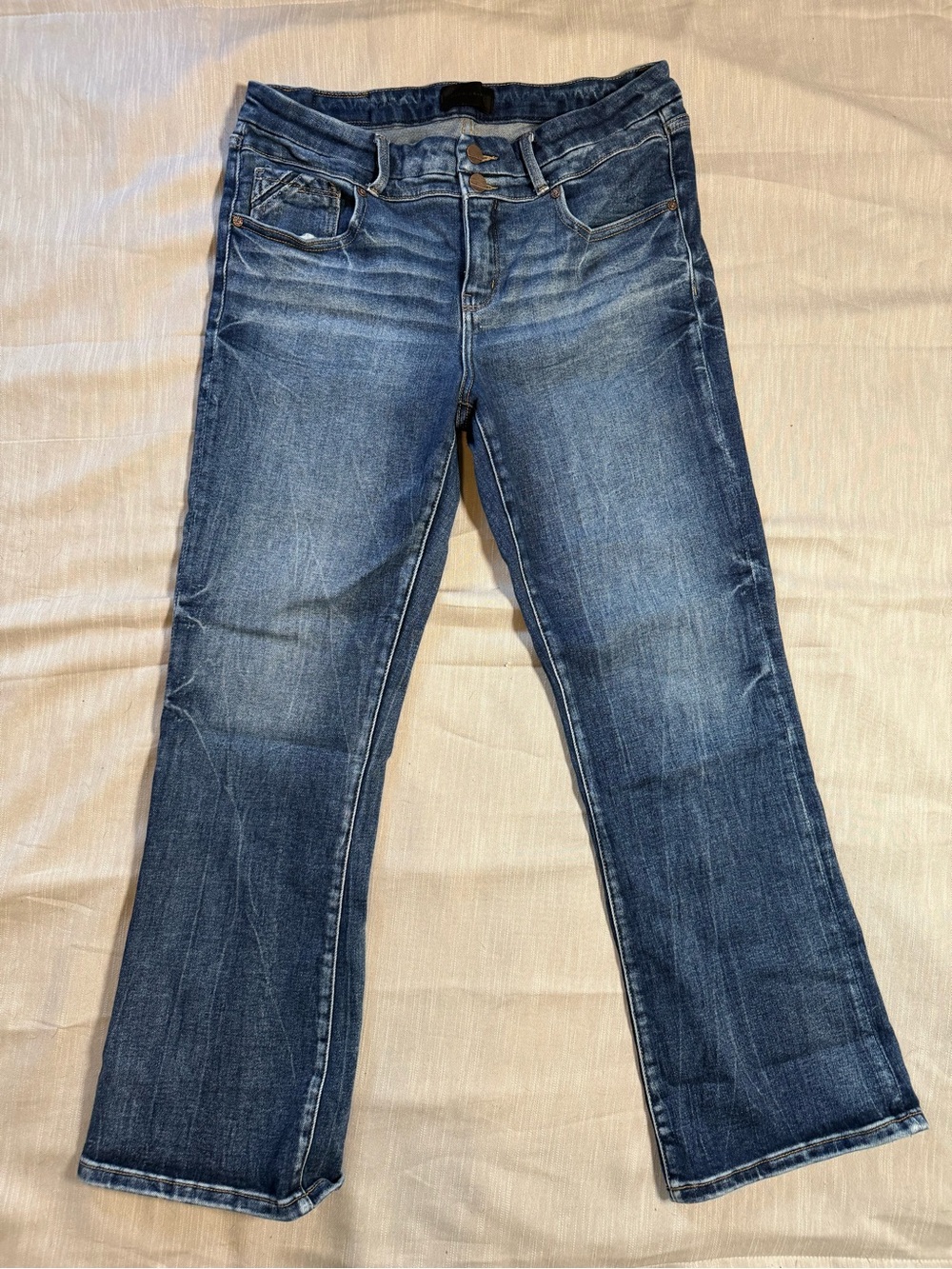 Buckle Black Fit No 53 Bootcut Stretch Denim Jeans Womens 31x30 31 R